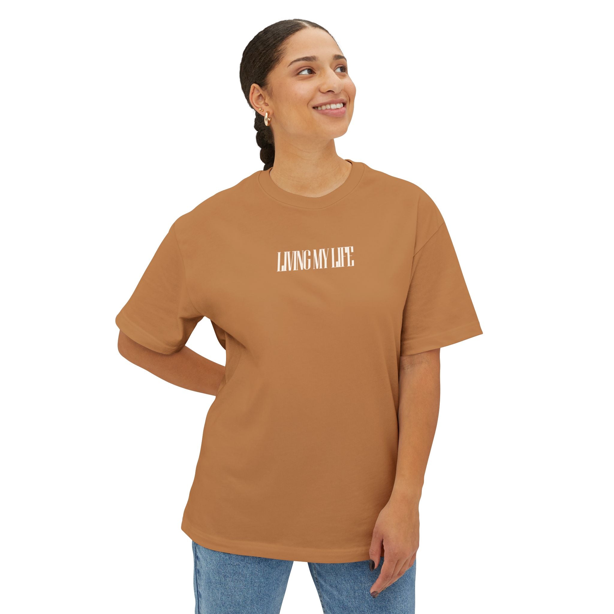 "For His Glory"- Oversized Boxy Tee