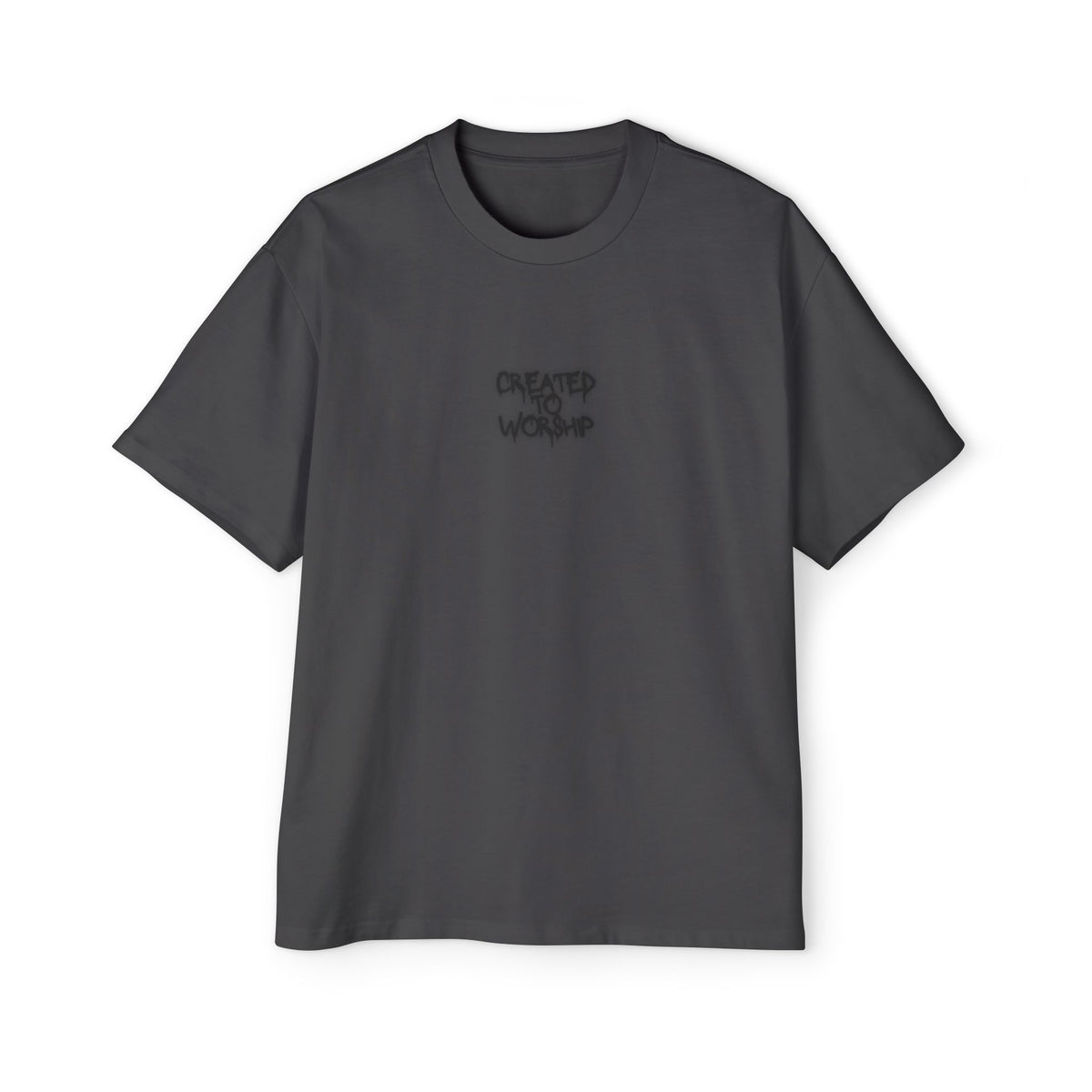 Created to Worship Oversized Tee
