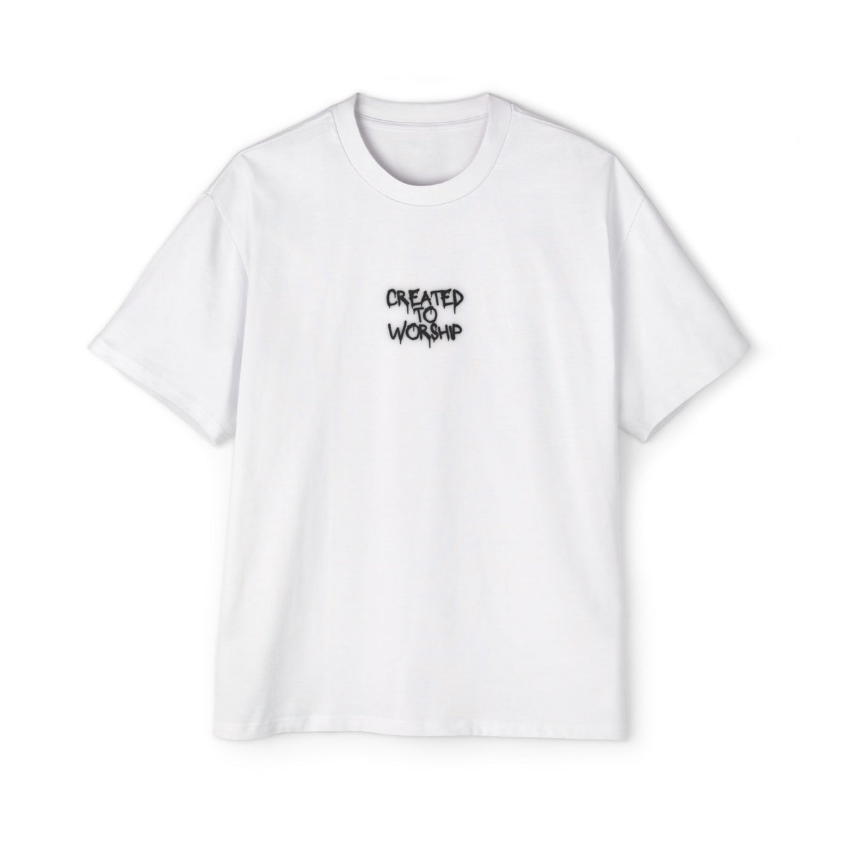 Created to Worship Oversized Tee