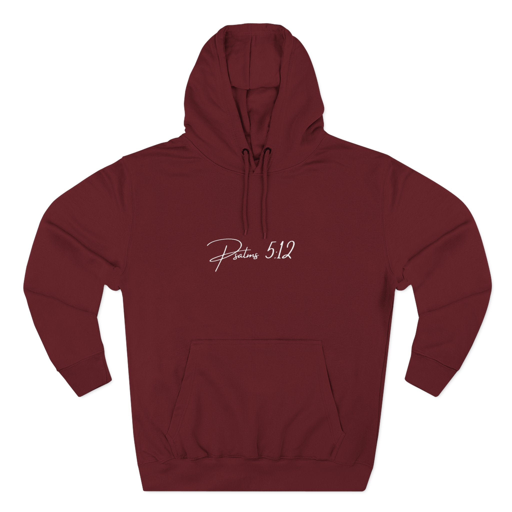 Psalms 5:12 Minimalist Hoodie